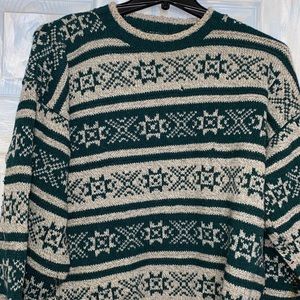 Wool Patterned Sweater